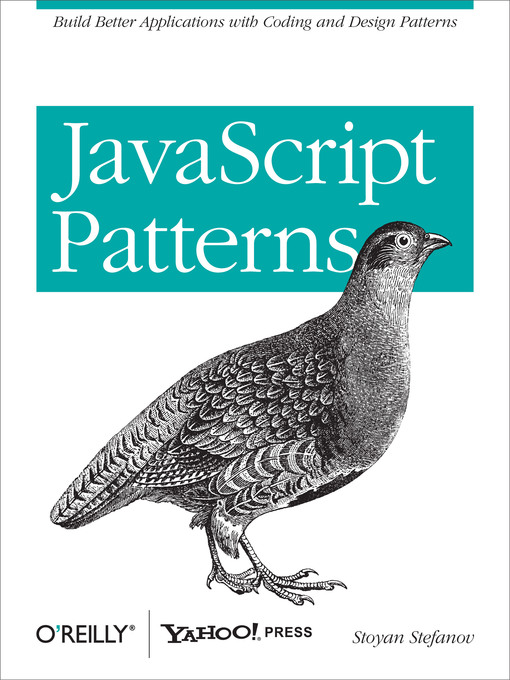 Title details for JavaScript Patterns by Stoyan Stefanov - Available